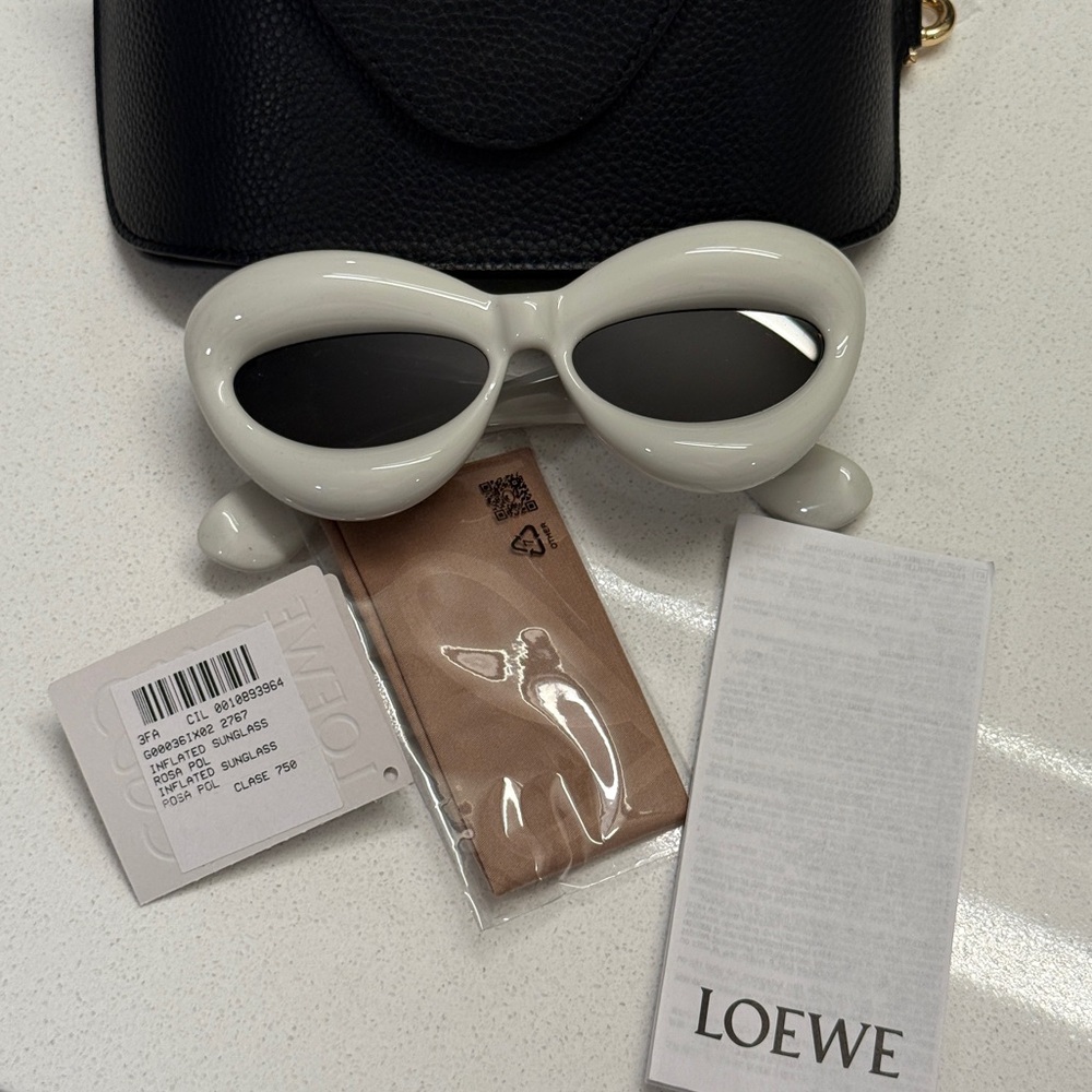 Loewe White Sunglasses